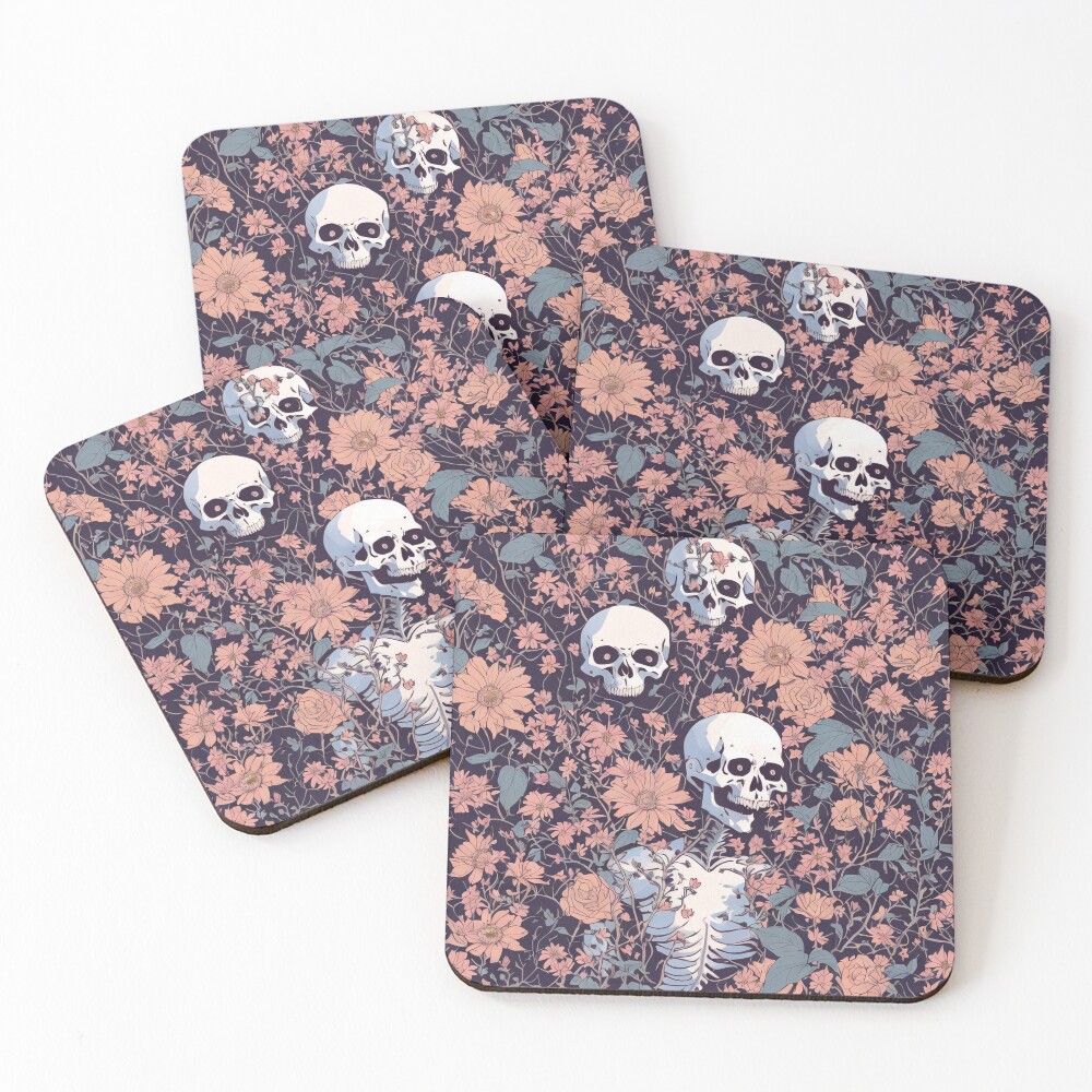 Item preview, Coasters (Set of 4) designed and sold by Ghosty-Patterns.