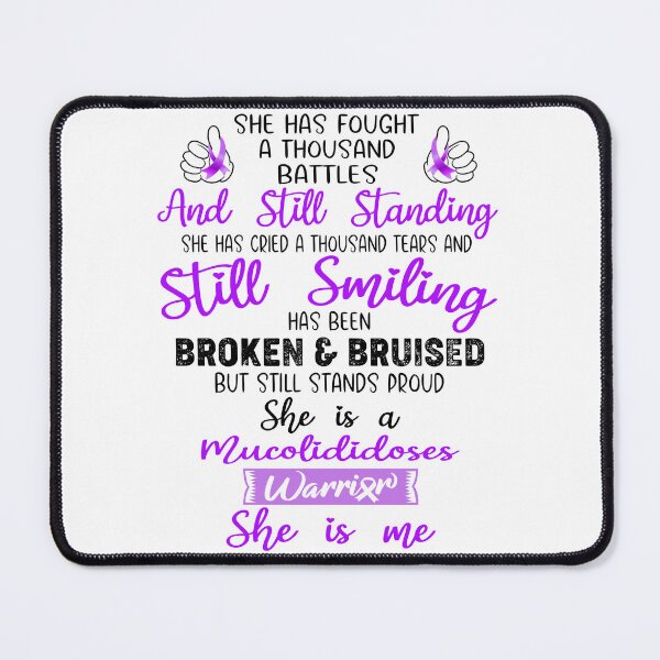 Item preview, Mucolididoses Warrior SHE IS ME - Support Mucolididoses Fighter Gifts designed and sold by Berriosly.