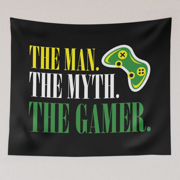 Item preview, The man. The myth. The gamer designed and sold by theliftedguru.