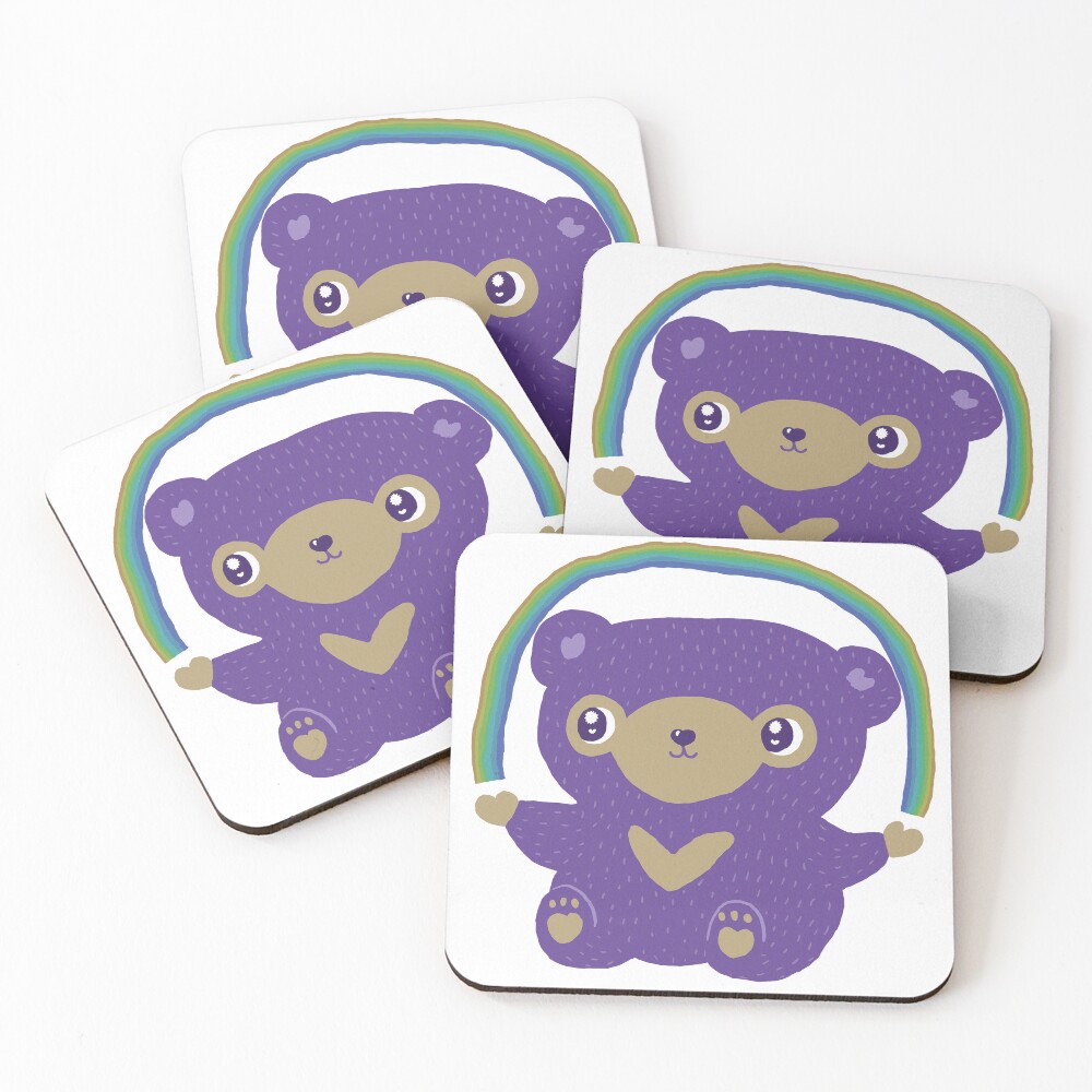 Item preview, Coasters (Set of 4) designed and sold by CKCRedbubble.