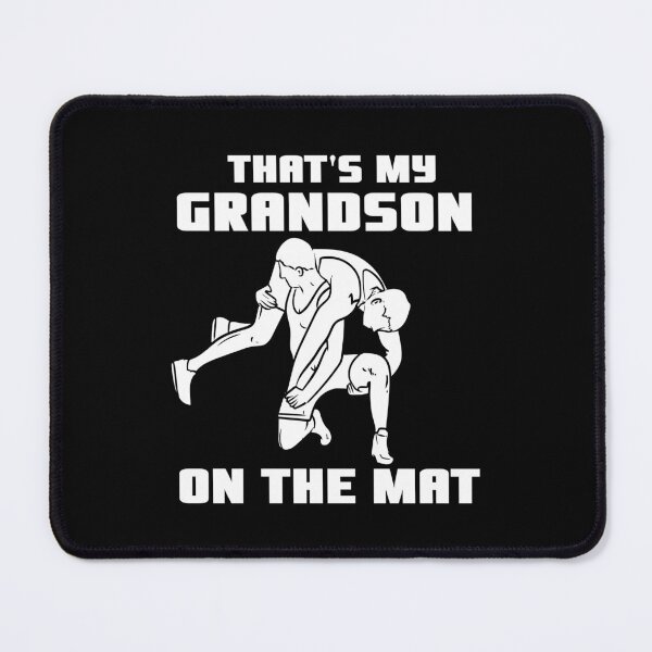 Item preview, Wrestling Dad Grandson On The Mat designed and sold by Betsytiptoe.