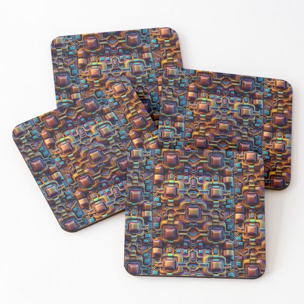 Item preview, Cybernetic Abstract Design Pattern designed and sold by UltraGraphics.