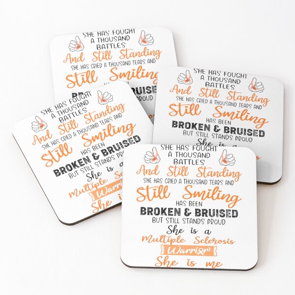 Item preview, Multiple Sclerosis Warrior SHE IS ME - Support Multiple Sclerosis Fighter Gifts designed and sold by Berriosly.