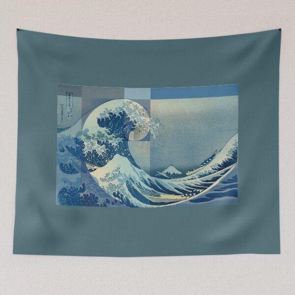 Item preview, Hokusai Meets Fibonacci, Golden Ratio designed and sold by SymbolGrafix.