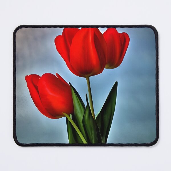 Item preview, Beautiful red tulips artwork designed and sold by gramizzia.