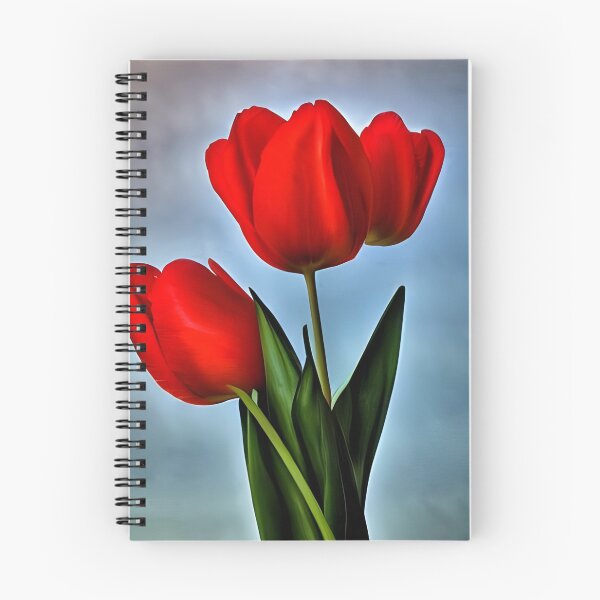 Item preview, Beautiful red tulips artwork designed and sold by gramizzia.