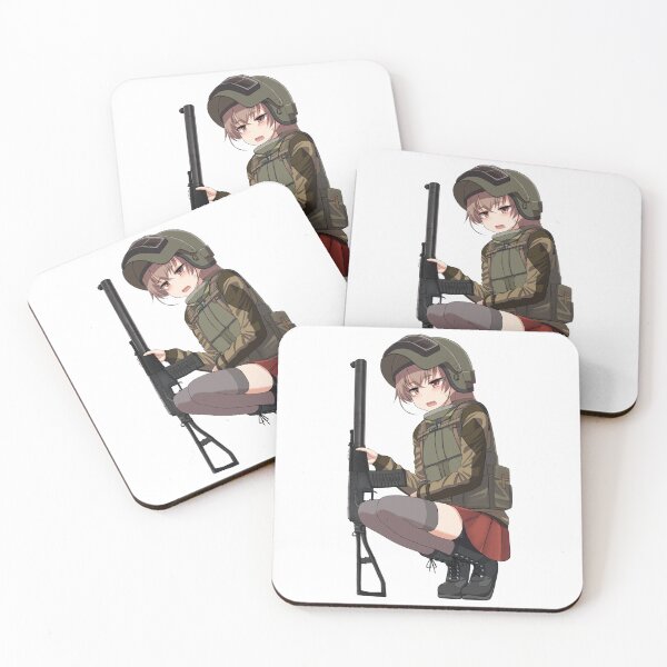 Item preview, Military Anime Girl designed and sold by kittiescuties.