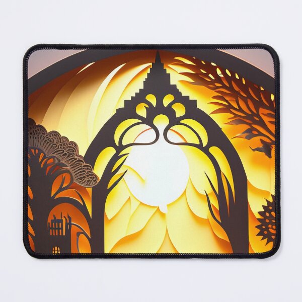 Item preview, 3D Effect Papercut Art - Fairytale Scene designed and sold by TheArtfulAI.