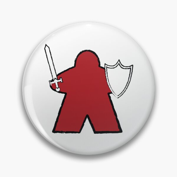 Artikelvorschau, Rubinritter Meeple! entworfen und verkauft von BaronsGames.