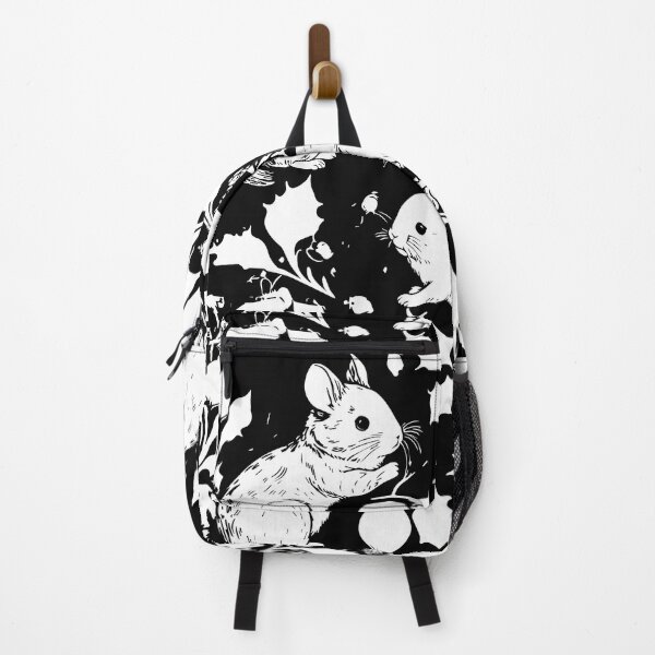 Item preview, Cute Chinchillas Etching designed and sold by Thread Bubbler.