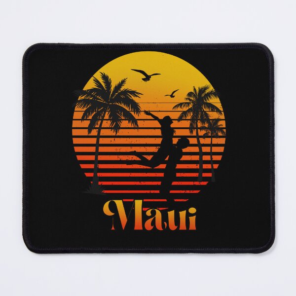 Item preview, Retro Maui sunset romantic designed and sold by TipTopTapo.