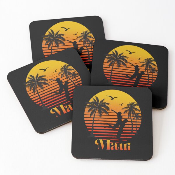Item preview, Retro Maui sunset romantic  designed and sold by TipTopTapo.