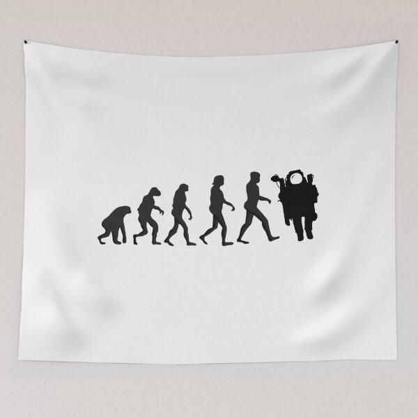 Item preview, Evolution Of Astronaut - Physics Nerd, Exobiology, Alien Civilizations, Intelligent Life designed and sold by jadedscientist.