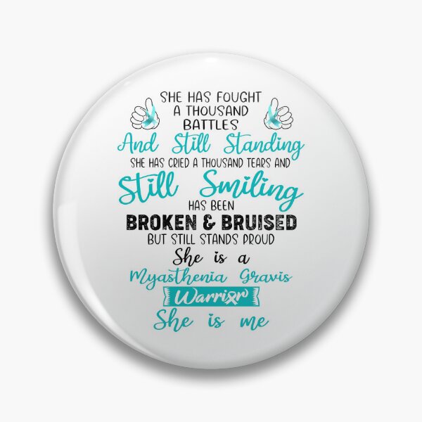 Item preview, Myasthenia Gravis Warrior SHE IS ME - Support Myasthenia Gravis Fighter Gifts designed and sold by Berriosly.
