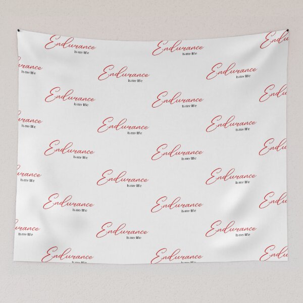 Item preview, Endurance is my Life designed and sold by Horse-Aholic.