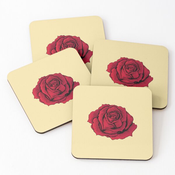 Artikelvorschau, Wunderschönes rotes Rosen-Design im gotischen Stil entworfen und verkauft von InspiredForever.