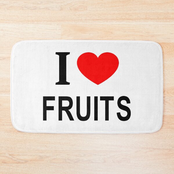 Item preview, I ❤️ FRUITS I LOVE FRUITS I HEART FRUITS designed and sold by usernamenaijan.