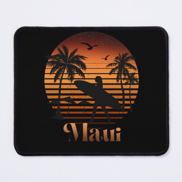 Item preview, Retro Maui sunset surfer design designed and sold by TipTopTapo.