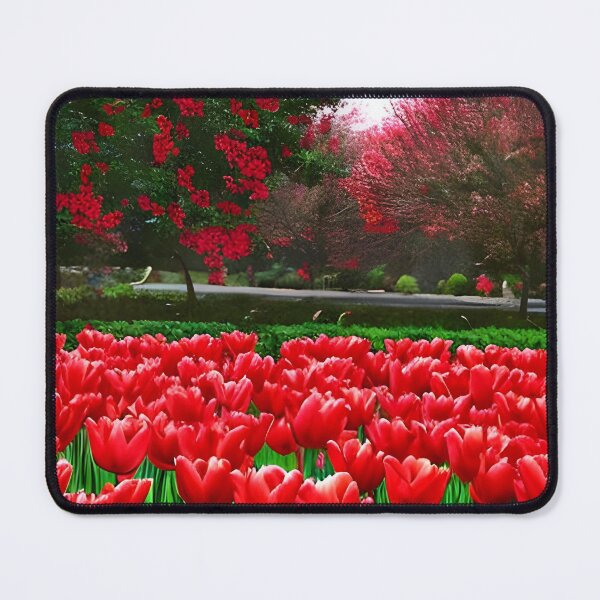 Item preview, Beautiful red tulips background designed and sold by gramizzia.