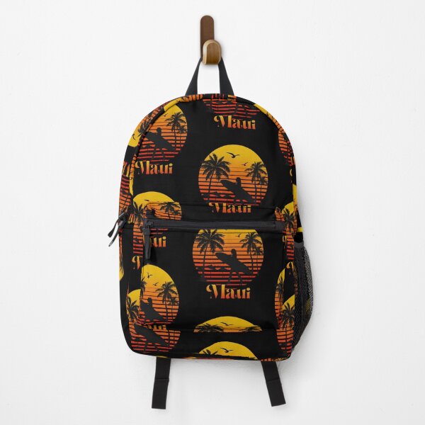 Item preview, Retro Maui sunset surfer design designed and sold by TipTopTapo.
