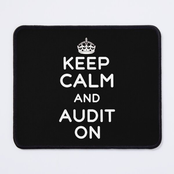 Item preview, Keep Calm And Audit On Auditing Lover Funny Accountant designed and sold by SharpThreadZ.