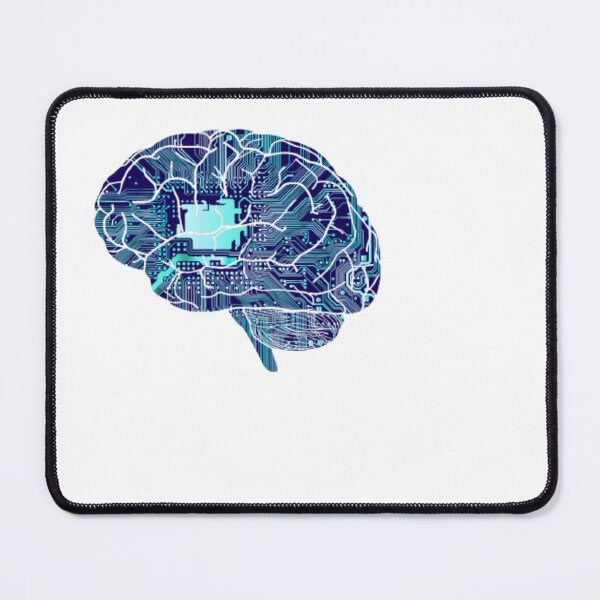 Item preview, the mind is a microchip stickers designed and sold by boutiquati.
