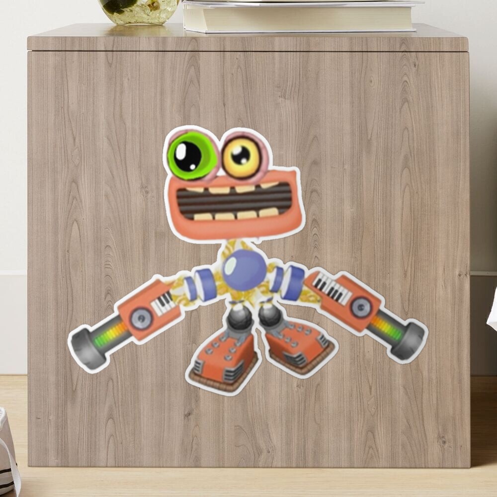 my singing monsters wubbox Sticker for Sale by ONLyFANs1