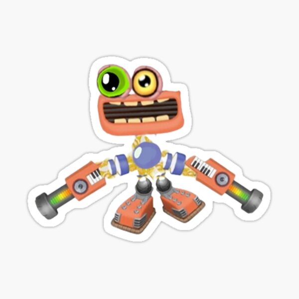 my singing monsters wubbox Sticker for Sale by ONLyFANs1