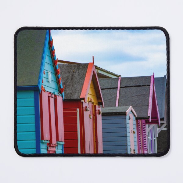 Item preview, Beach Huts at Westward Ho! designed and sold by kevgreen.