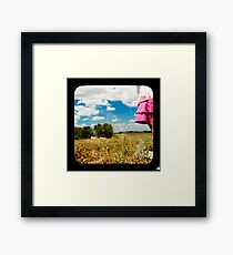Urban Greets Rural Framed Print