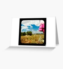 Urban Greets Rural Greeting Card