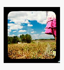 Urban Greets Rural Photographic Print