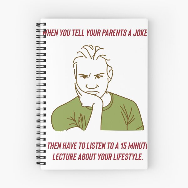Item preview, When you tell your parents a joke. 15 minute lecture on my lifestyle.  designed and sold by Kidzx6.