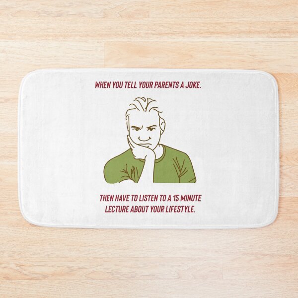 Item preview, When you tell your parents a joke. 15 minute lecture on my lifestyle.  designed and sold by Kidzx6.