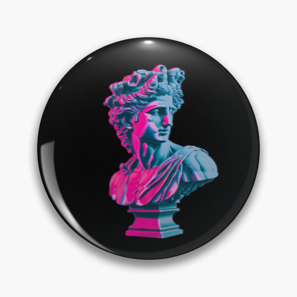 Item preview, Helios Vaporwave Bust Statue designed and sold by Christolamber.