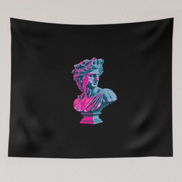 Item preview, Helios Vaporwave Bust Statue designed and sold by Christolamber.