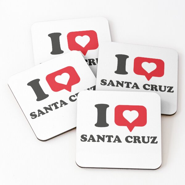 Item preview, I Love Santa Cruz, I Heart Santa Cruz, Hometown Santa Cruz, California designed and sold by Danylo Mikhnievych.