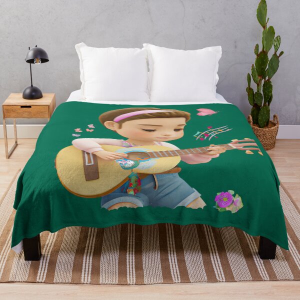 Item preview, Beautiful Cartoon Girl Playing The Guitar designed and sold by Rell1970.