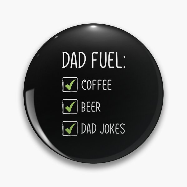 Item preview, Dad Fuel Coffee Beer Dad Jokes designed and sold by TrendTastic.