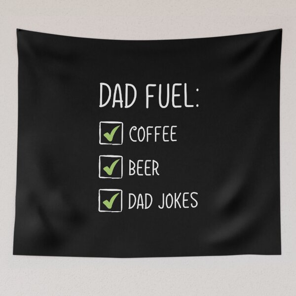 Item preview, Dad Fuel Coffee Beer Dad Jokes designed and sold by TrendTastic.