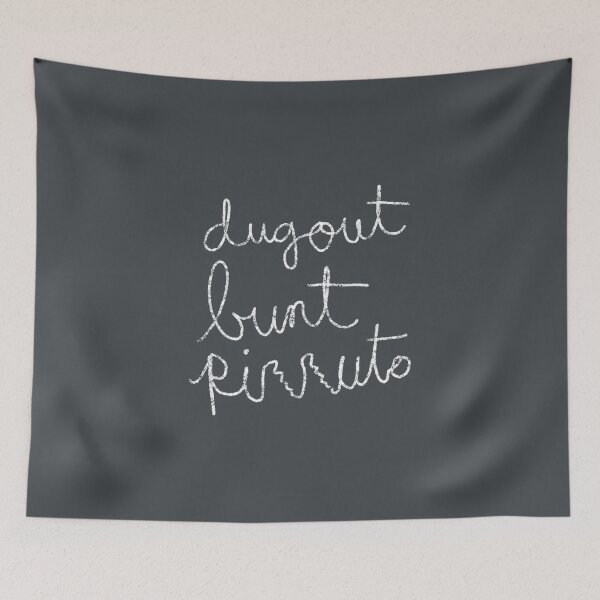 Item preview, Dugout, Bunt, Rizzuto Cursive designed and sold by Lyndsedoodle.