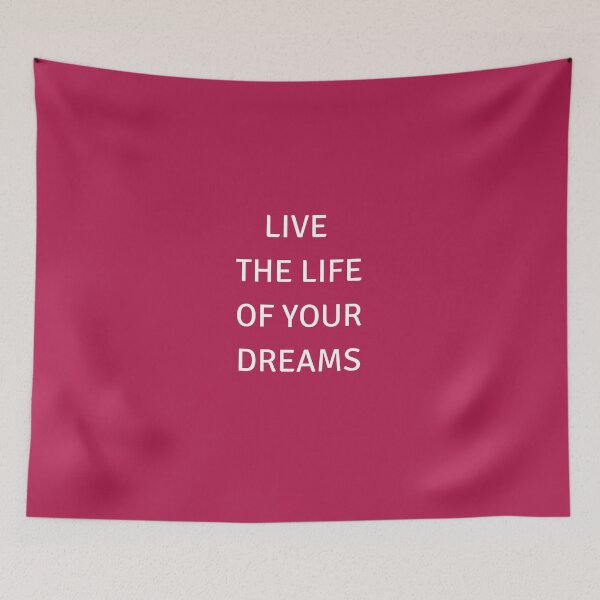 Item preview, LIVE THE LIFE OF YOUR DREAMS - motivational prompts designed and sold by Inspirationmotivation.