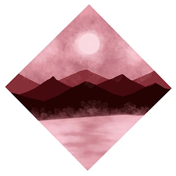 Artwork thumbnail, Red mountains by RuriIbara