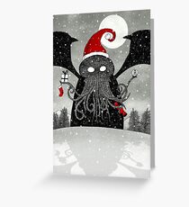 A Cthulhu Christmas Greeting Card