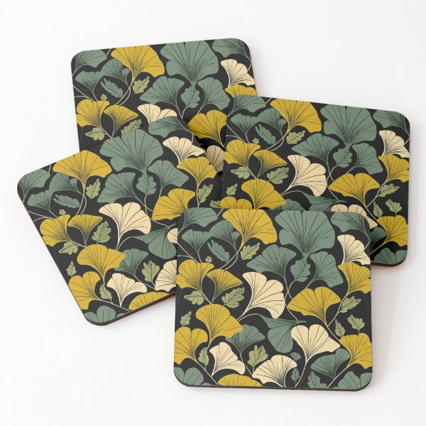 Item preview, Beautiful Ginkgo Leaves designed and sold by Thread Bubbler.