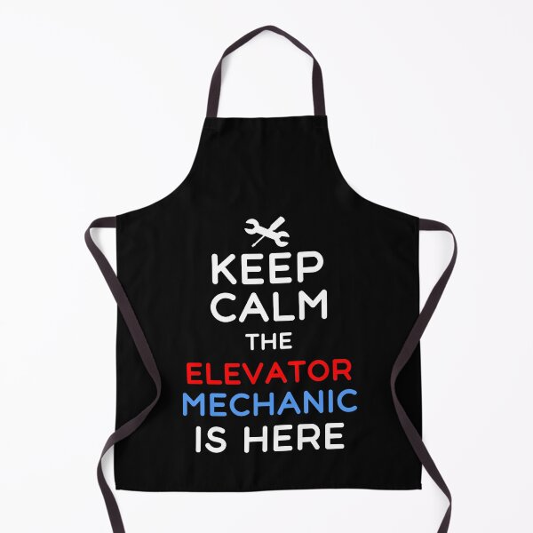 Item preview, Keep Calm The Elevator Mechanic Is Here Funny Elevator Mechanic Humor designed and sold by SharpThreadZ.