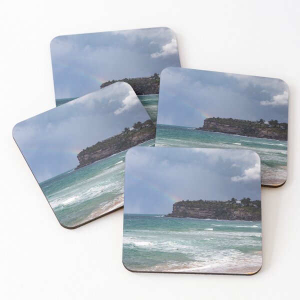 Item preview, Rainbow over Avalon Beach Sydney designed and sold by Martin Berry Photography.