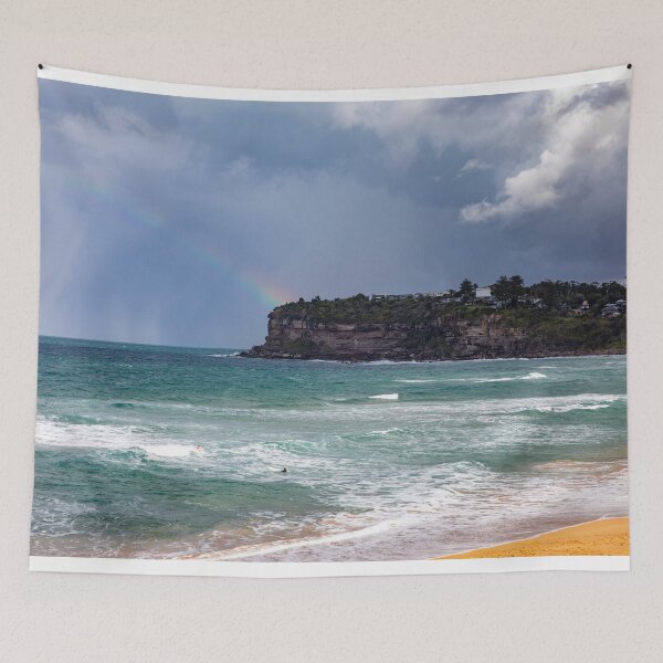 Item preview, Rainbow over Avalon Beach Sydney designed and sold by Martin Berry Photography.