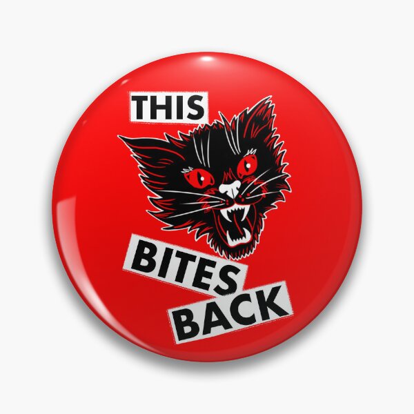 Item preview, This Kitty Bites Back designed and sold by NineRavens.