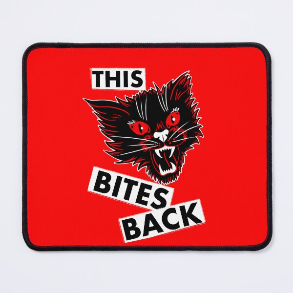 Item preview, This Kitty Bites Back designed and sold by NineRavens.